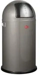 Abfalleimer WESCO PUSHBOY graphit (BHT 40,20x77x40,20 cm) - BHT 40,20x77x40,20...