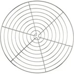 Kuchenausk&uuml;hlgitter KAISER (D 32,50 cm) - silber - D 32,50 cm