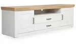 Lowboard HARPER MISAWA (BHT 198x63x52 cm) - wei&szlig; - BHT 198x63x52 cm