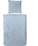 Bettw&auml;sche MAKO-SATIN (BL 135x200 cm) - blau - BL 135x200 cm