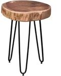 Beistelltisch BAGLI (DH 35x45 cm) - braun - DH 35x45 cm