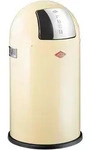Abfalleimer WESCO PUSHBOY Jr. mandel (BHT 36,40x66,60x36,60 cm) - BHT