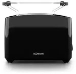 Toaster BLACK (BHT 23,50x17,10x13,10 cm) - schwarz - BHT 23,50x17,10x13,10 cm