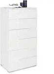 Kommode SUNSHINE (BHT 65x119x40 cm) - wei&szlig; - BHT 65x119x40 cm