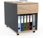 Rollcontainer DALOSA (BHT 39x55x70 cm) - BHT 39x55x70 cm