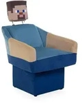 Sessel MINECRAFT (BHT 69x96x75 cm) - blau - BHT 69x96x75 cm