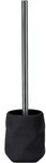 WC-B&uuml;rsten-Halter CRACKLE (LBH 10,60x10,60x39 cm) - schwarz - LBH 10,60x10,60x39 cm
