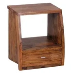 Nachttisch MUMBAI (LBH 45x40x53 cm) - braun - LBH 45x40x53 cm