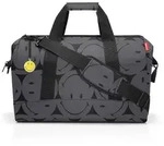 allrounder reisenthel L - SMILEY grey (BHT 48x29x39,50 cm) - grau - BHT 48x29x39,50