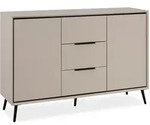 Kommode ARDA (BHT 135x90x38 cm) - beige - BHT 135x90x38 cm