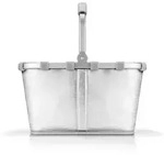 carrybag reisenthel - SILVER crackle (BHT 29x48x28 cm) - silber - BHT 29x48x28 cm