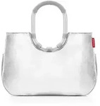 loopshopper reisenthel L - SILVER crackle (BHT 46x34.50x25 cm) - silber - BHT