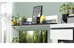 Wandboard ASMUS wei&szlig; (BHT 160x24x22 cm) - wei&szlig; - BHT 160x24x22 cm