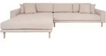 Polsterecke DROP LIDO (LBH 170x290x76 cm) - beige - LBH 170x290x76 cm