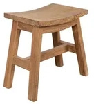 Gartenhocker MAIRA (BHT 50x30x45 cm) - BHT 50x30x45 cm