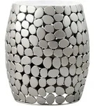 Beistelltisch (DH 40x46 cm) - silber - DH 40x46 cm