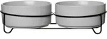 Napf-Set TARO grau (BHT 34.50x10x17.50 cm) - grau - BHT 34.50x10x17.50 cm