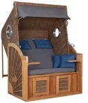 Strandkorb CLIFF XL (BHT 130x160x80 cm) - BHT 130x160x80 cm
