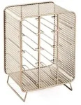 Flaschenregal (BHT 30x46x24 cm) - gold - BHT 30x46x24 cm