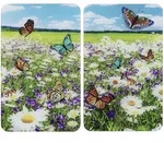 Herdabdeckplatte 2er Set (BHT 30x5,50x52 cm) - bunt - BHT 30x5,50x52 cm