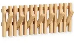 Wandgarderobe OSLO (LBH 41.50x3.50x16 cm) - braun - LBH 41.50x3.50x16 cm