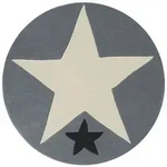 Teppich ROCK STAR BABY (D 130 cm) - D 130 cm