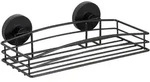 Wandablage VACUUM-LOC (BHT 26x6,50x14 cm) - schwarz - BHT 26x6,50x14 cm