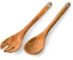 Salatbesteck BERARD AERO (LBH 30x6x2 cm) - braun - LBH 30x6x2 cm