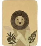 Kinderdecken LITTLE KING (BL 75x100 cm) - bunt - BL 75x100 cm