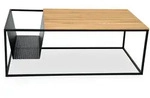 Couchtisch Cambridge (LBH 109x60x40 cm) - braun - LBH 109x60x40 cm