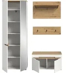 Garderobenset CANU (BHT 160x190x37 cm) - BHT 160x190x37 cm