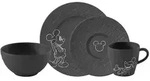 Fr&uuml;hst&uuml;cks-Set MICKEY MOUSE - schwarz