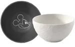 M&uuml;slischalen-Set MICKEY MOUSE (DH 14x7 cm) - schwarz - DH 14x7 cm