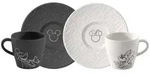 Tassen-Set MICKEY MOUSE - schwarz