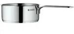 Stielkasserolle WMF MINI (LBH 25.80x13.50x7 cm) - silber - LBH 25.80x13.50x7 cm