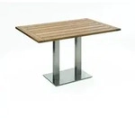 Gartentisch BISTRO ( 140 x 95 x 77 cm) - 140 x 95 x 77 cm