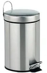 Kosmetikeimer TORRE (DH 17x25,50 cm) - silber - DH 17x25,50 cm