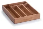 Besteckkasten BAMBUS (BHT 34x5x26 cm) - braun - BHT 34x5x26 cm