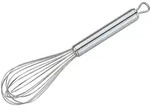 Schneebesen (H 25 cm) - silber - H 25 cm
