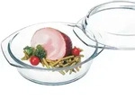 Sch&uuml;ssel mit Deckel SIMAX (DH 20,50x9,30 cm) - transparent - DH 20,50x9,30 cm