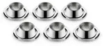 Eierbecher-Set WMF EGGO (LBH 9,70x9x9 cm) - silber - LBH 9,70x9x9 cm