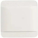 Speiseteller MANUFACTURE (BHT 27,90x2,10x27,90 cm) - wei&szlig; - BHT 27,90x2,10x27,90 cm