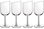 Wei&szlig;weinkelch-Set NEWMOON (DH 7,60x20 cm) - transparent - DH 7,60x20 cm