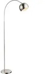 Stehleuchte BENNO (LBH 58x25x150 cm) - silber - LBH 58x25x150 cm