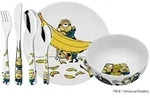 Kinderbesteck-Set WMF MINIONS (LBH 40x25x10 cm) - silber - LBH 40x25x10 cm