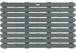 Duschmatte GREY (BT 80x50 cm) - grau - BT 80x50 cm