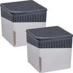 Raumentfeuchter 2er Set CUBE (BHT 16,50x15,70x16,50 cm) - bunt - BHT
