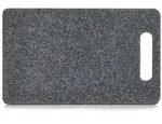 Schneidebrett (LBH 25x15x.80 cm) - grau - LBH 25x15x.80 cm