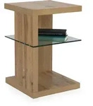 Beistelltisch DOMINGO (BHT 40x60x40 cm) - braun - BHT 40x60x40 cm