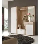 Garderobenset RICO (BHT 145x184x29 cm) - braun - BHT 145x184x29 cm